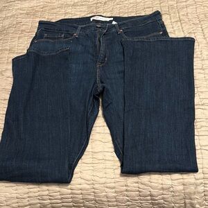 Signature by Levi Strauss Dark Blue Boot Cut Jeans